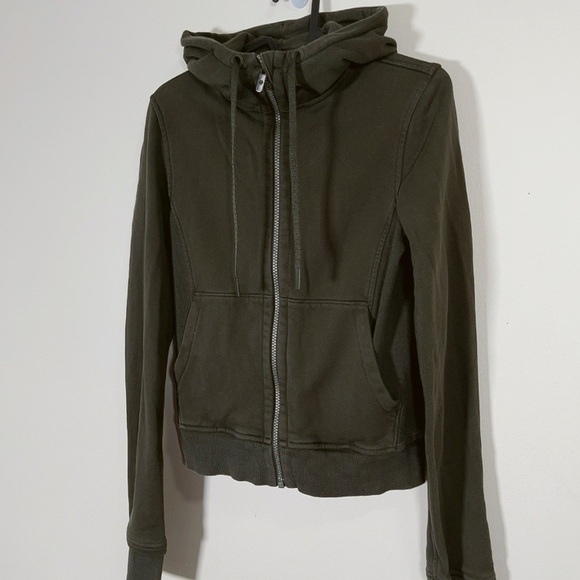 Lululemon  Press Pause Jacket In Dark Olive - Picture 6 of 16